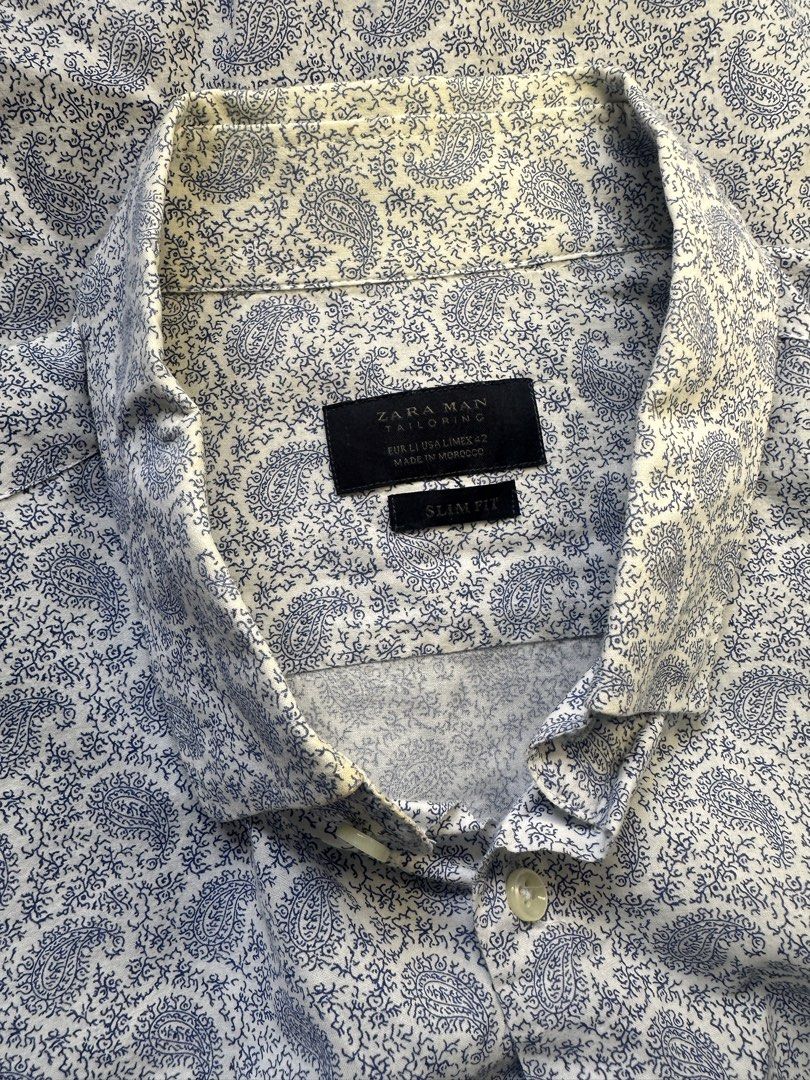 Zara Longsleeve Summer Polo (Category: Formal Shirts) located in Manila. Submitted by markokostlich (Listing ID 1448148244, Image 2). Description: Frelabaru Brand: Zara Summer Polo Condition: 10/10 Color: 10/10 Dimes: L- 29.5, W- 22 📌𝙍𝙀𝙈𝙄𝙉𝘿𝙀𝙍𝙎 ♡ Mine now, pay now ♡ Please manage your expectation coz these are preloved items. ♡ Color may slightly vary due to lighting. ♡ SF depends on your location 📦Via J&T or Lalamove 💎GoTyme/ Gcash 📍