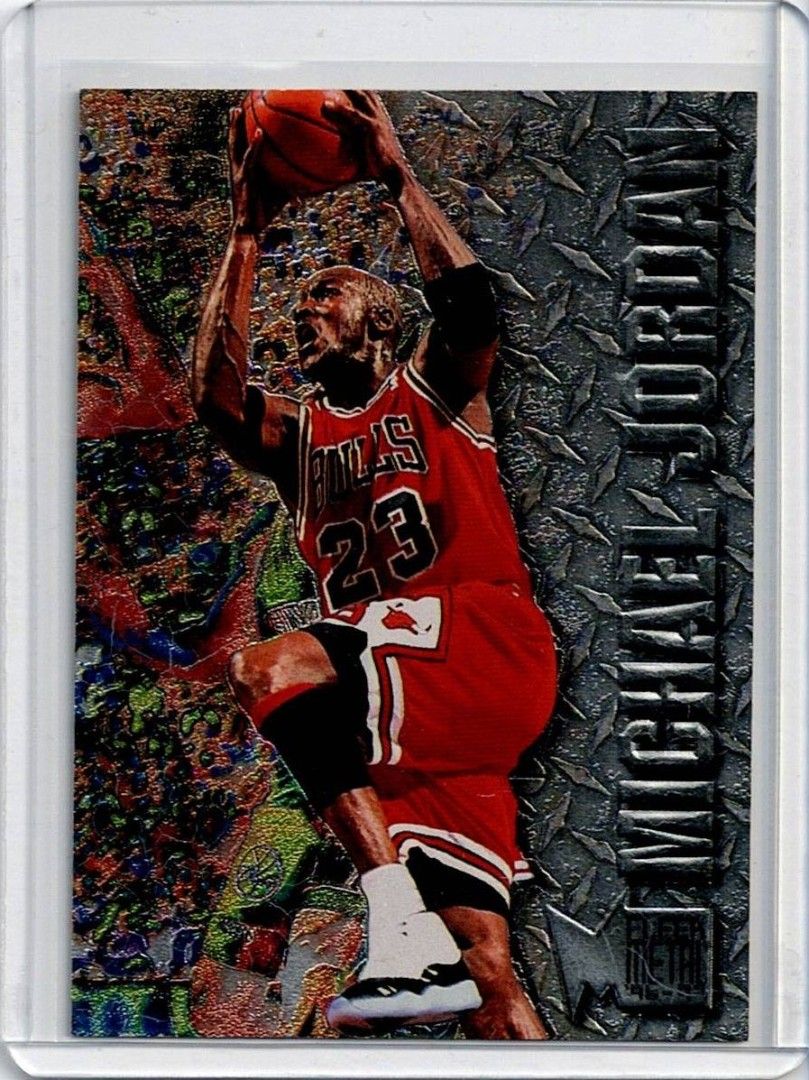 1996 Skybox Metal Michael Jordan #11 (Category: Raw Singles) located in Pasig City. Submitted by x119362 (Listing ID 1446407174, Image 1). Description: - Ungraded - 1996 Skybox Metal Michael Jordan card #11 - Strike while the iron is hot—the card’s value is climbing. 😉 * Kindly be reasonable with your offers and negotiate based on the card's actual market value. Let's avoid low-balling, please!.
