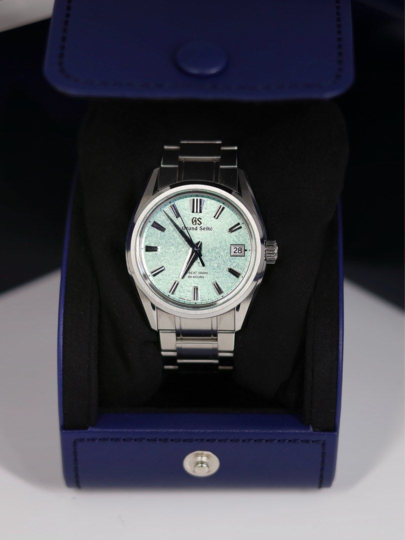 2024 Grand Seiko Evolution 9 Collection Genbi Valley (Category: Luxury Watches) located in Manila. Submitted by airojardin (Listing ID 1448338799, Image 3). Description: 2024 Grand Seiko Evolution 9 Collection Genbi Valley Ref. SLGH021G Complete set + official receipt from Local AD! Condition: 9.8/10 Price: PHP 508,000 (slightly negotiable) Open to trade offers Meet-ups within Metro Manila (Greenhills preferred) Open for authentication at any rep