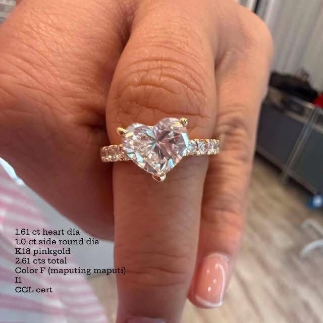 2.61 total Carat Natural Diamond (Category: Luxury Accessories) located in Pasay City. Submitted by cpb__ (Listing ID 1448335640, Image 2). Description: #ring #highlight #fyp.