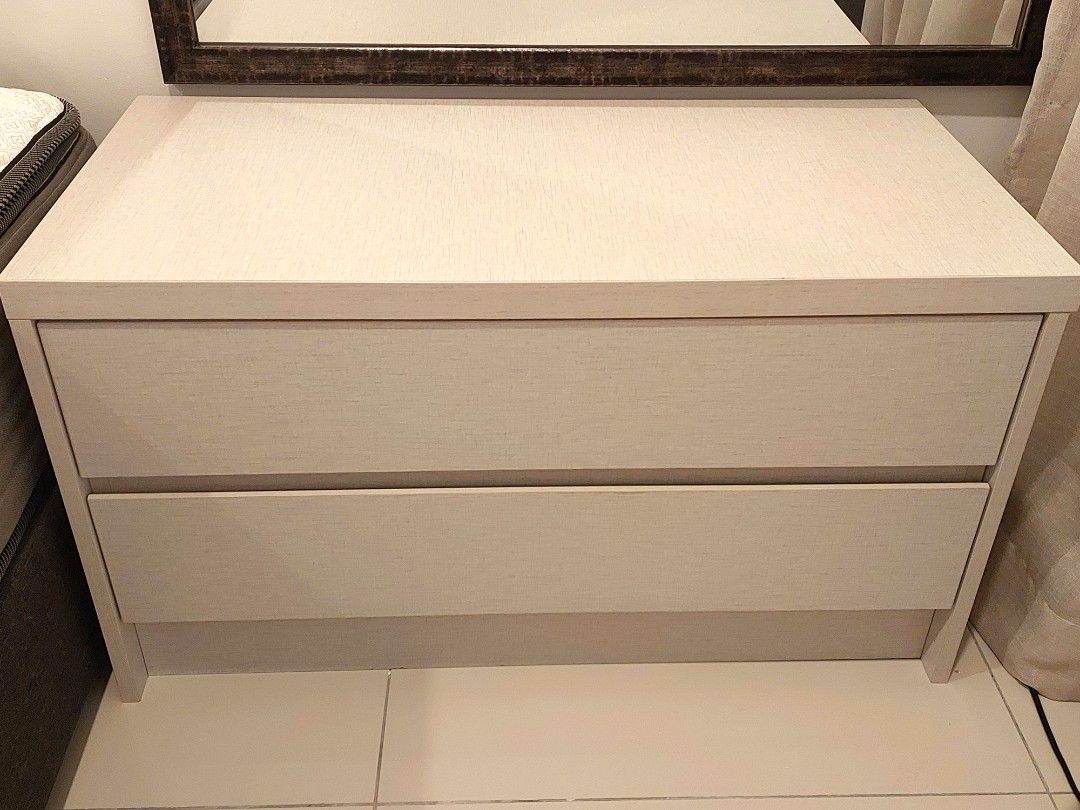 Bedside Table (Category: Shelves, Cabinets & Racks) located in Cyberjaya. Submitted by by_yuri (Listing ID 1448328899, Image 1). Description: - Defect item - Not for fussy buyer. Sold as-is - Self pick-up Cyberjaya.