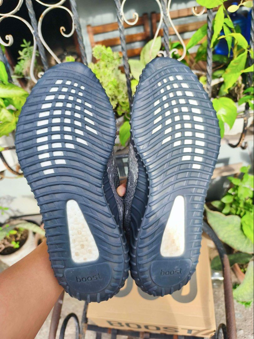 Adidas Yeezy Boost 350 V2 "Zebra" (Category: Sneakers) located in Cabuyao City. Submitted by rafaelusedgoods (Listing ID 1448400289, Image 2). Description: - Authentic Adidas Yeezy Boost 350 V2 - Iconic Zebra colorway - Classic knit upper with signature stripe - Comfortable Boost sole - Includes original box - Essential addition to any sneaker collection - MX Dark Salt Good as new US11.5 ₱7,799.