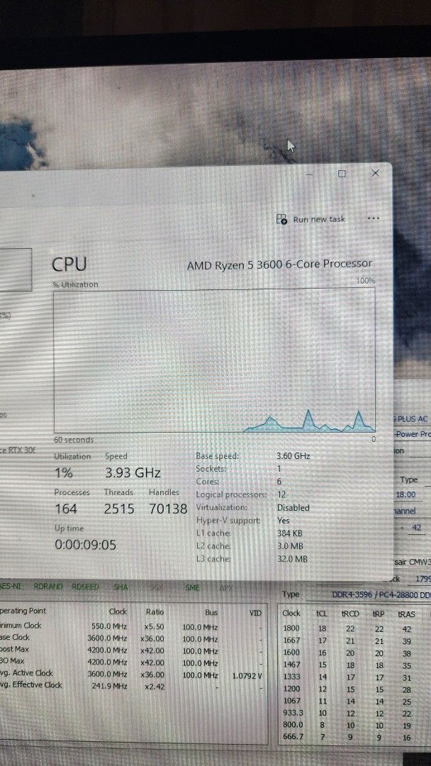 AMD Ryzen 5 3600 w/ Cooler504058410635120643