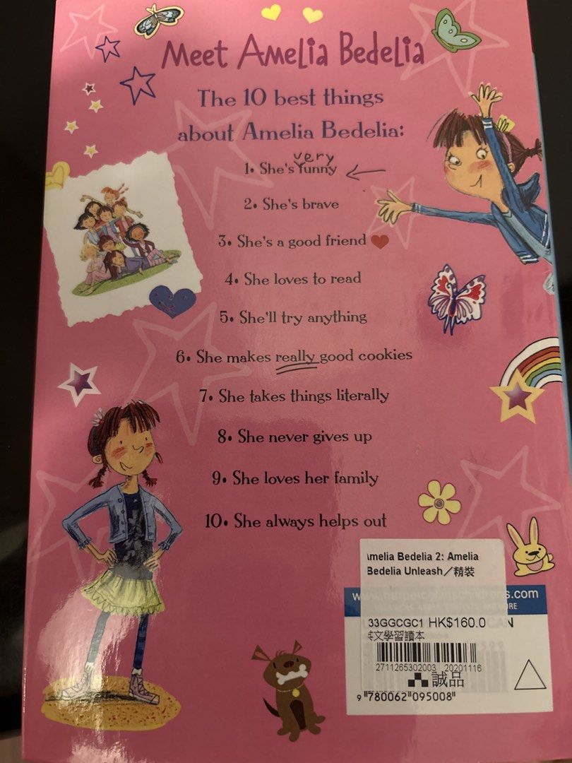 Amelia Bedelia Unleashed （分類：小說及非小說）位於 Hong Kong。 由 cherriela 提交（商品編號 1448442280，圖片 2）。簡介： 順豐到付。