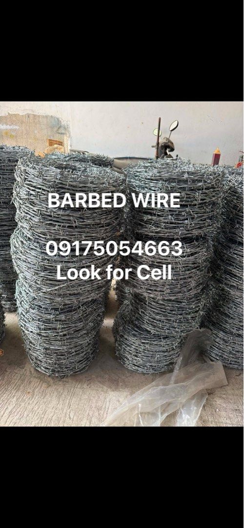 BARBED WIRE (Category: Everything Else Others) located in Manila. Submitted by firsttakezocorp_08 (Listing ID 1448298494, Image 1). Description: Barbed wire .