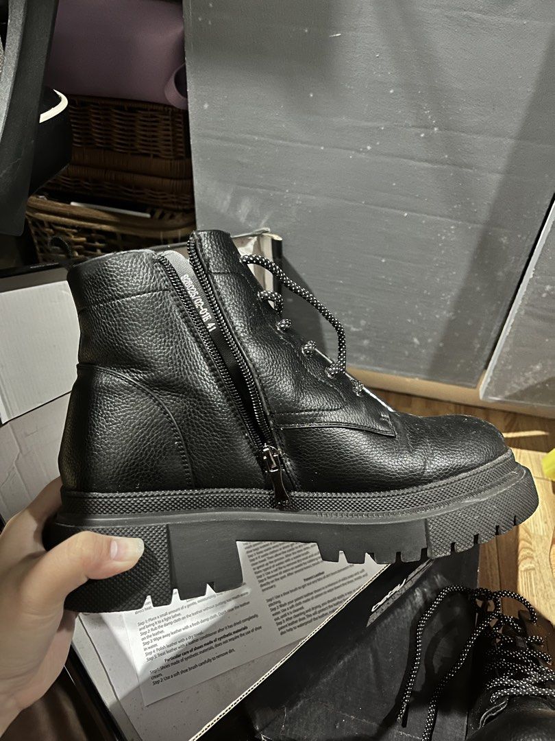 FREE SHIPPING - Betsy Boots (Category: Boots) located in Paranaque City. Submitted by studiosecond (Listing ID 1448395975, Image 3). Description: - No flaws - Used 4 times - Not my style anymore - Last price - Not abused and well take care of - Free shipping from (July 13-15,2026) .