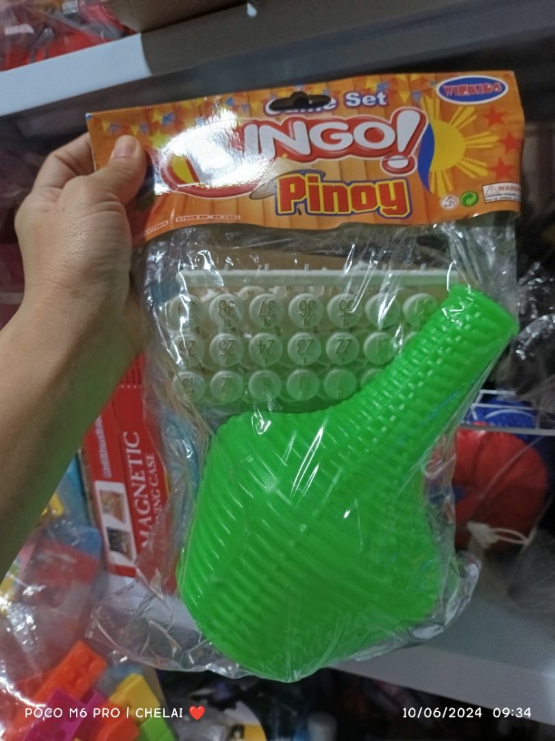 BINGO SETS (Category: Board Games & Puzzles) located in Taguig. Submitted by cheljay24 (Listing ID 1448355643, Image 2). Description: ~ Classic Bingo Set - P199 ~ Mini Bingo Machine Toy - P350.