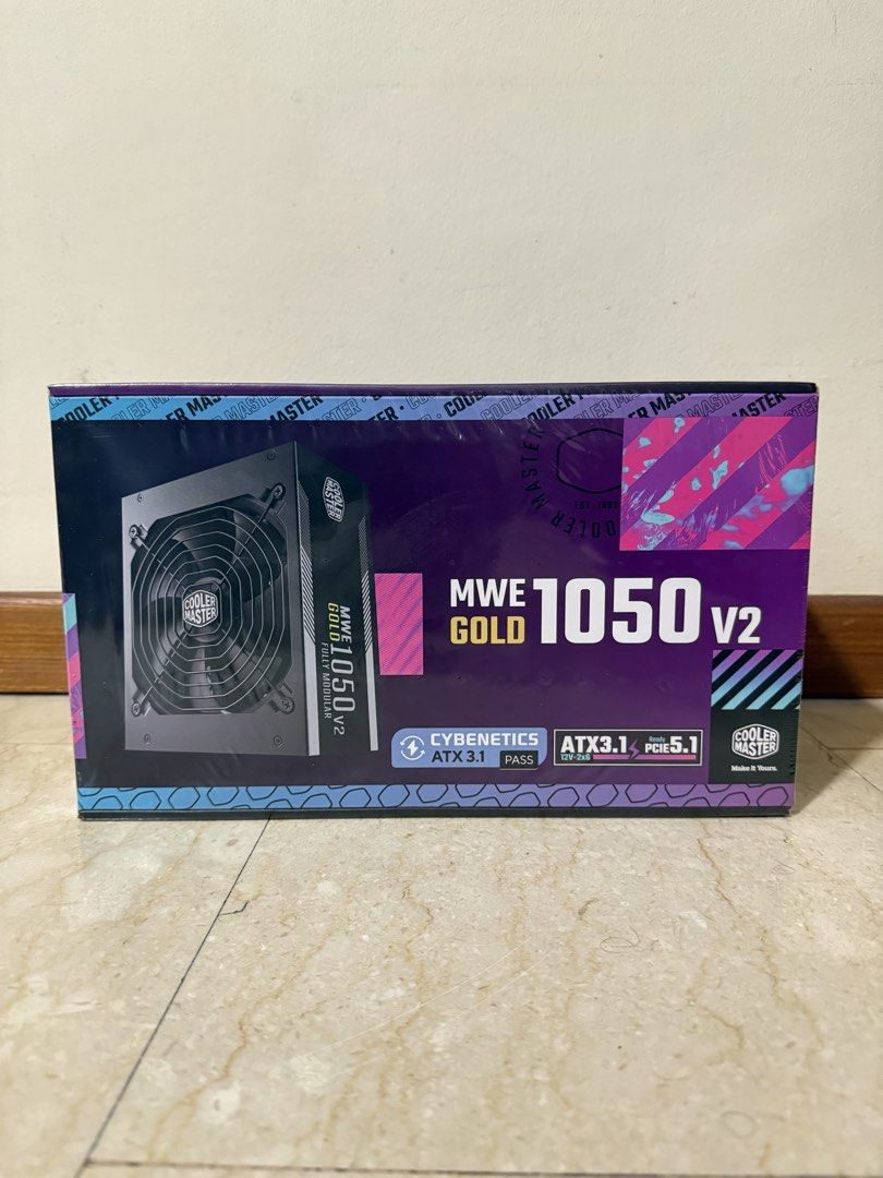 BNIB Cooler Master MWE Gold 1050w V2 Power Supply ATX 3.1 (Warranty till 2031!)