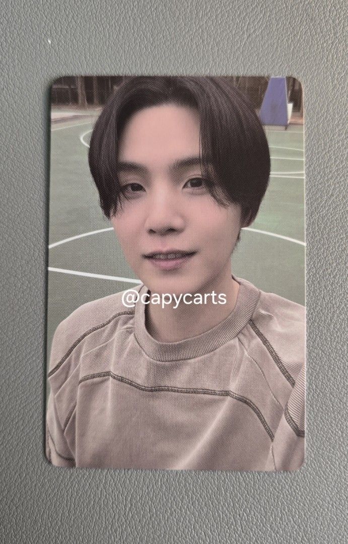 BTS SUGA Photocard AGUST D (Category: K-Wave Merchandise) located in Quezon City. Submitted by capycarts (Listing ID 1448280825, Image 1). Description: 💜 ALL MUST GO SALE BTS ▓SUGA AGUSTD PHOTOCARD 💰 PHP 250 + SF 📍 Quezon City, PH 📦 can ship nationwide ✔️ onhand, actual pics ✔️ official and from personal collection ✔️ comes with individual sleeves 💌 DM for sure buyers wts lfb yoongi agust d .