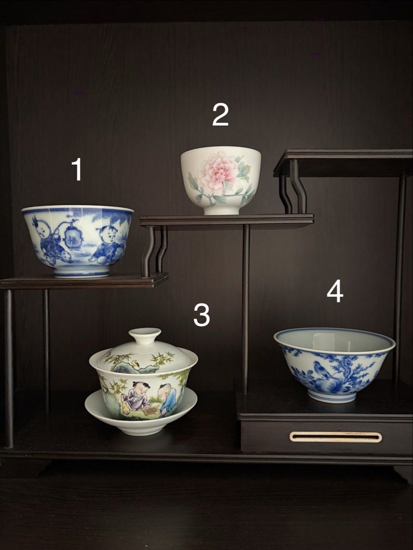 Chinese Porcelain Tea Cups