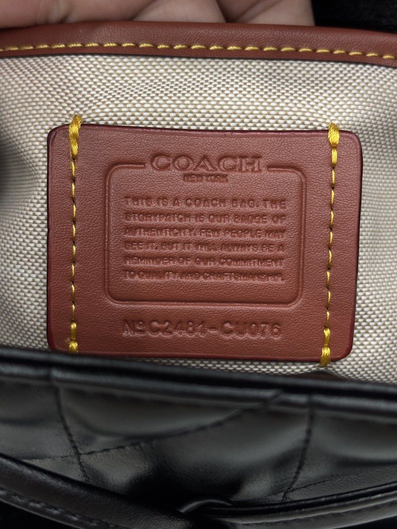 Coach Tabby Backpack (Category: Luxury Bags & Wallets) located in Bulacan. Submitted by ajtwozero (Listing ID 1448417067, Image 2). Description: -Authentic -Please see photos for condition -From Japan 2nd Street.