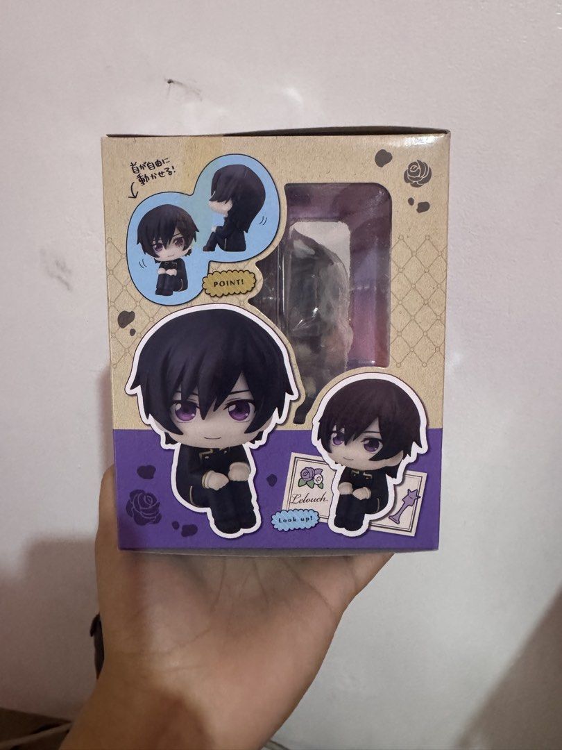 CODE GEASS Lelouch Lamperouge look up figure (Category: Figurines & Statues) located in Valenzuela. Submitted by meo_onlineshop (Listing ID 1448296560, Image 2). Description: •authentic in box Code geass look up figure.