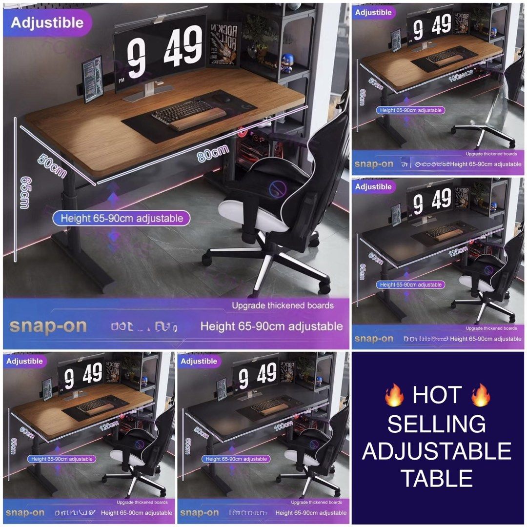 Computer Table | Study Table | Gaming Table | Basic Model Office Table | Modern Home Table | Study Table | 9111 (Category: Tables & Sets) located in Singapore. Submitted by _purple.com (Listing ID 1448372683, Image 3). Description: 🏆 Authentic Professional Seller Approved By Carousell🏆 🔥Hot Selling Computer Table SG Ready Stocks🔥 🚚 Free Delivery Within 1 to 2 Working days Price Starting From $74 💬 Feel Free To Chat Us For More Details and M