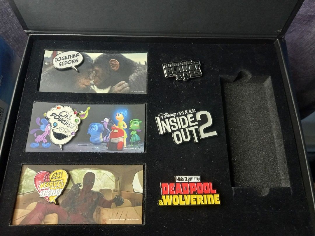 Disney Color Run Finisher Package (Category: Western Merchandise) located in Malolos. Submitted by zenbu_surplus (Listing ID 1448326016, Image 2). Description: Facebook Page: Zenbu Surplus Item Description: Official Disney Merch Collectible Inside Out 2, Kingdom of Planet Apes, Marvel Studios Deadpool & Wolverine Issues: as is box, loose Reminder: ~Item color may appear different due to lighting. ~Expect minimal flaws such as stains, scratches, p