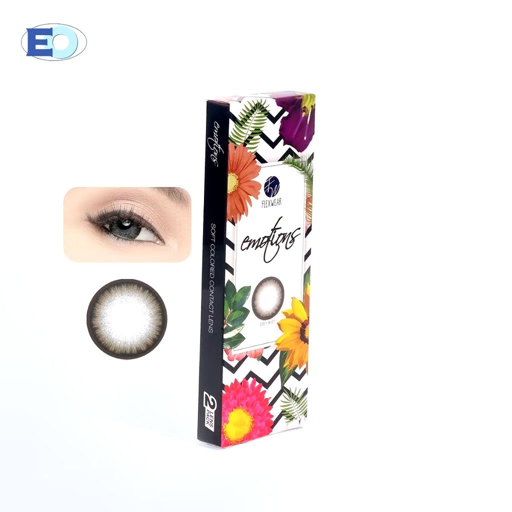 [TWO PAIRS] EO GREY MIST CONTACT LENSES (Category: Vision Care) located in Manila. Submitted by mymelodybunny (Listing ID 1448350436, Image 2). Description: ☆⁠ 2 pairs for only ₱700 ☆⁠ brand new, never used ☆⁠ color: grey mist ☆⁠ power: -0.00 ☆⁠ yearly contact lenses.