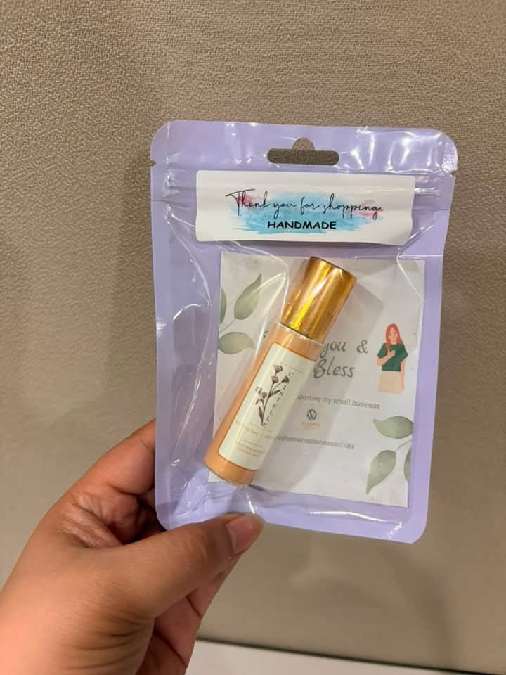 Essential Oil Rollers and Healing Balm (Category: Looking For) located in Makati City. Submitted by izzie_stevensoo7 (Listing ID 1448429001, Image 2). Description: - Handmade essential oil rollers - Natural aromatherapy solution - Convenient roll-on application - Perfect for on-the-go use - Helps with mood enhancement and relaxation - Beautifully packaged.