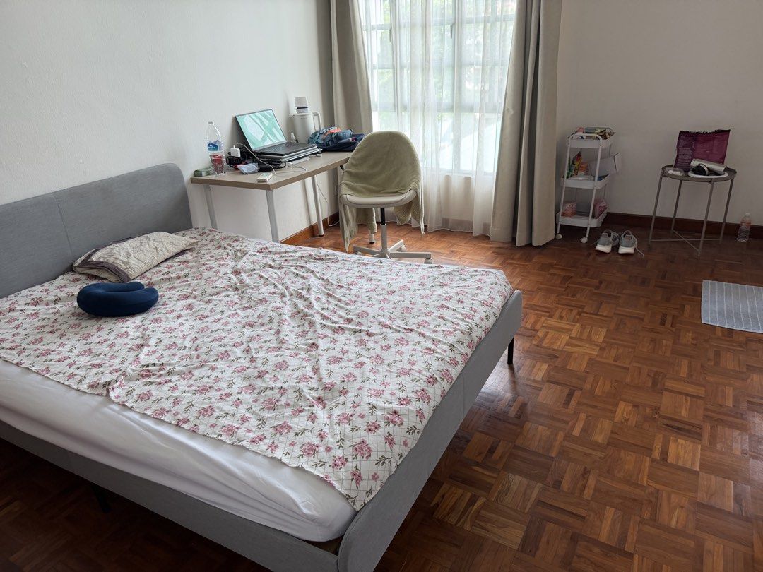 Bed frame and mattress