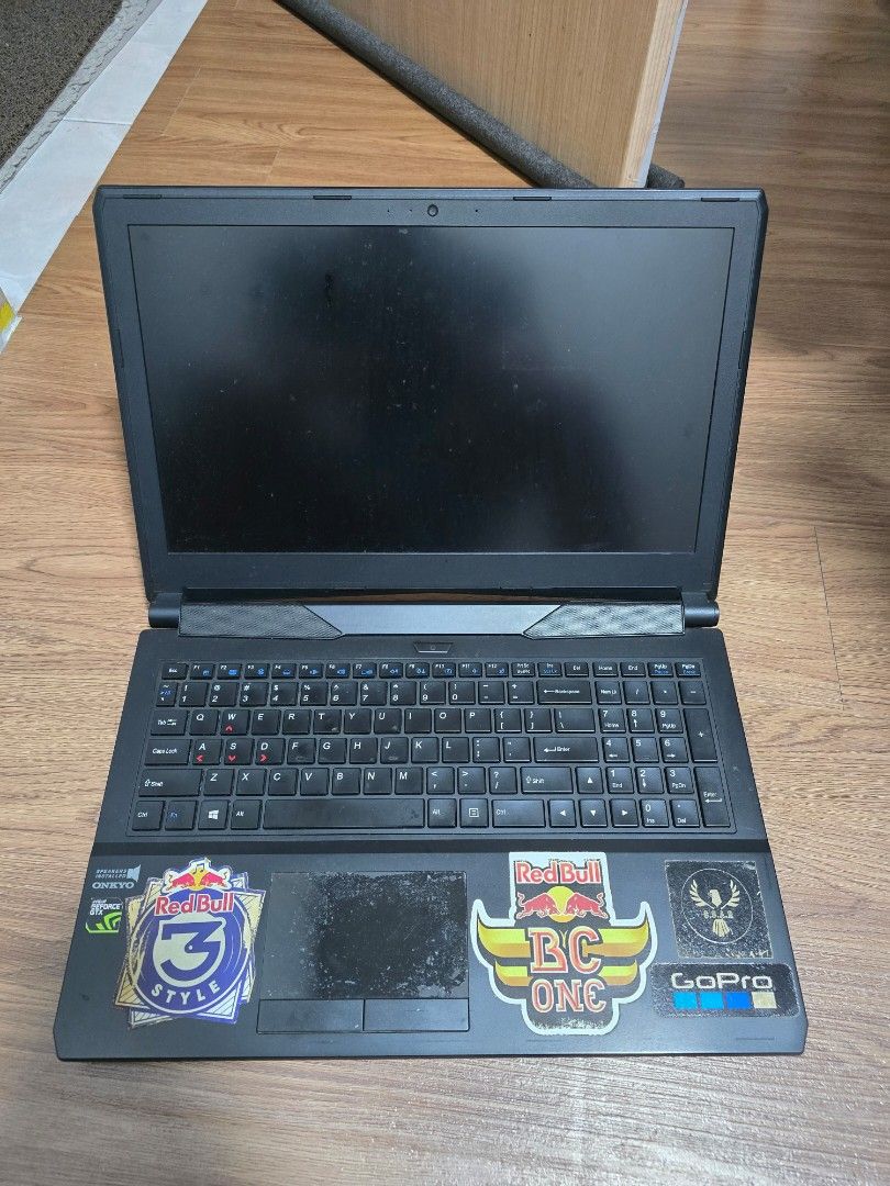 Gaming Laptop with Custom Stickers504046881479086081