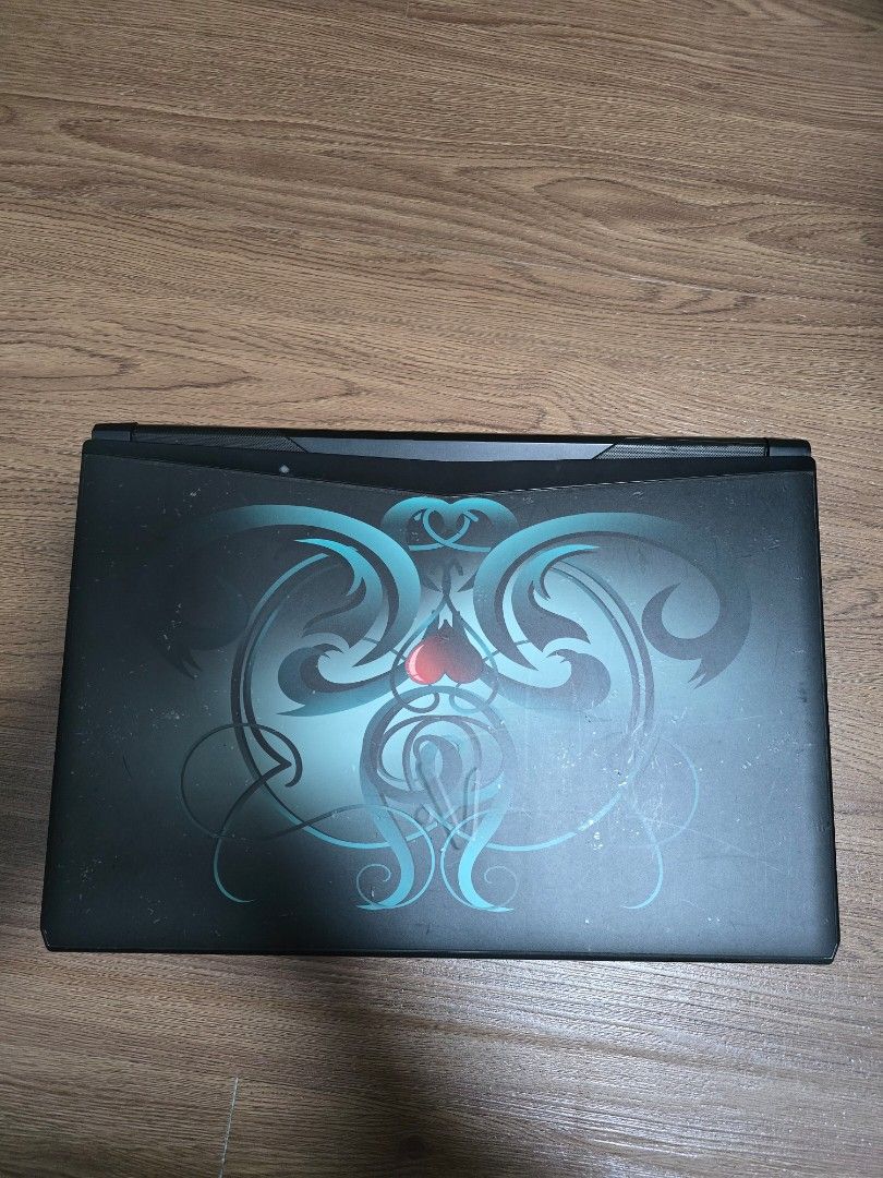 Gaming Laptop with Custom Stickers