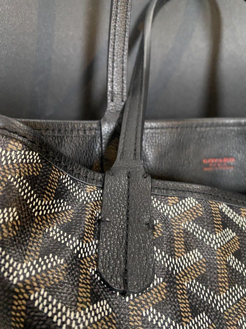 Goyard Mini anjou bag (Category: Luxury Bags & Wallets) located in Las Pinas. Submitted by harper_preloved (Listing ID 1448396306, Image 3). Description: - Authentic - Japan flea market finds - Includes matching pouch - Comes with original dust bag - Serial number.