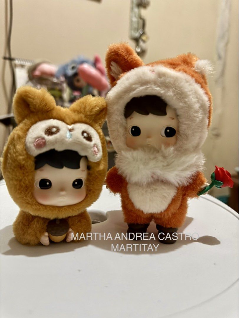 Hacipupu Snuggle With You Fox and Squirrel (Category: Designer & Blind Box Toys) located in Quezon City. Submitted by martitay02 (Listing ID 1448317439, Image 1). Description: Pop Mart Hacipupu Snuggle With You Series Set Fox Squirrel 699 each Get both for 1,199✅ BELOW SRP SALE ❗️ Like new, stored in acrylic display box Complete set with box, foil and card West Ave, QC.