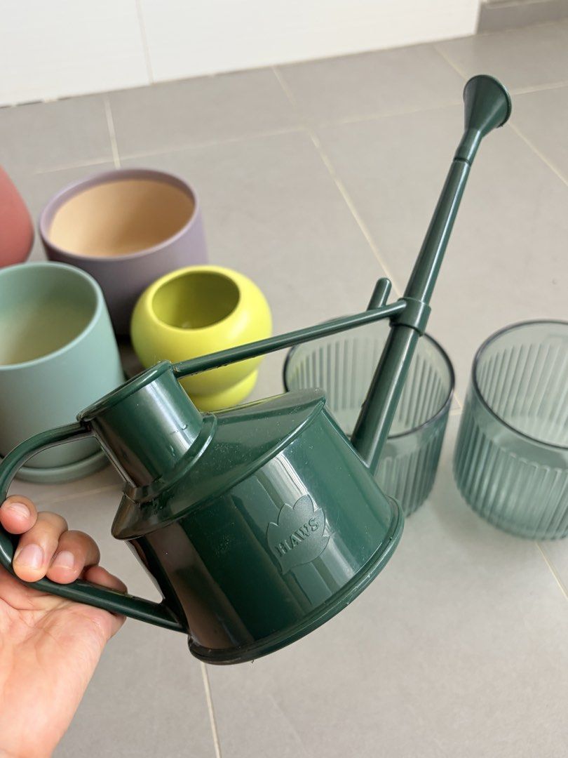 Haws The Langley Sprinkler Watering Can - Green503580450243235842