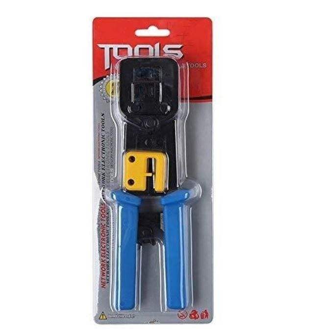 Heavy Duty Pass-Through Ratcheting Crimping Tool (Category: Networking) located in Santa Maria. Submitted by victorioustech (Listing ID 1448296199, Image 2). Description: 🛠️ Upgrade your networking toolkit with a professional crimping tool! Heavy Duty Pass-Through Ratcheting Crimping Tool 💰 PRICE - PHP 330 ✅ Pass-Through RJ45 Crimping Tool ✅ Supports RJ45, RJ11 & RJ12 Connectors ✅ Compatible with CAT5e, CAT6 & CAT6A Cables ✅ 3-in-1 Function: Cr