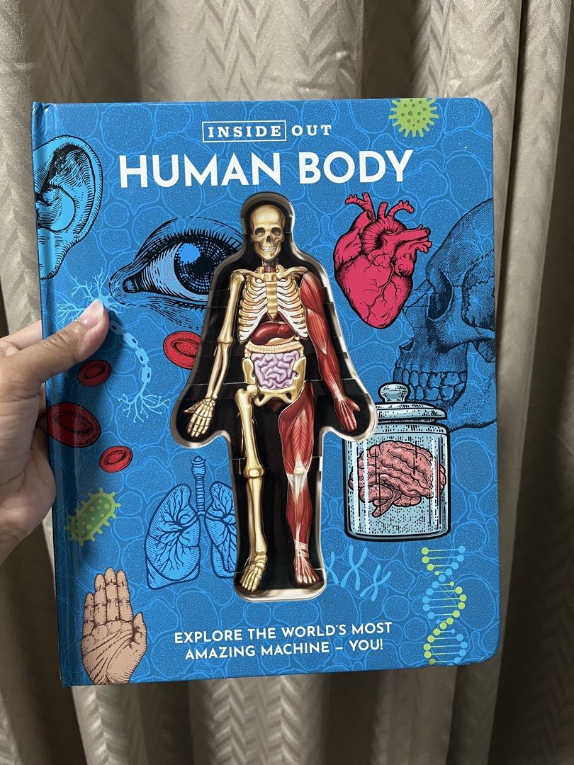 Inside Out Human Body & Volcano Interactive Books (Category: Children's Books) located in Pasig City. Submitted by shielacaneo (Listing ID 1448322065, Image 1). Description: inside out bought brand new stored lang sa shelf 500 each.