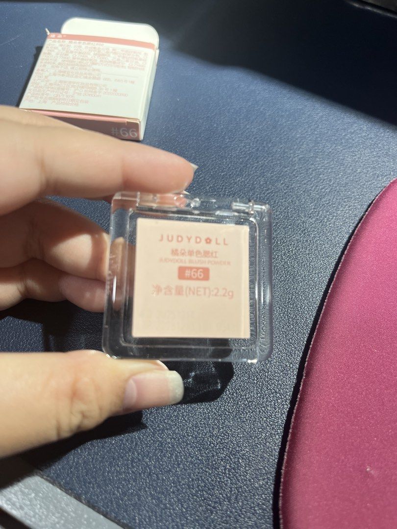 Judy Doll + Imagic blush (Pair) (Category: Makeup) located in Paranaque City. Submitted by studiosecond (Listing ID 1448405567, Image 3). Description: - Swatched only - Doesn’t appear on my skin - Bought the wrong shade - Buy one get one.