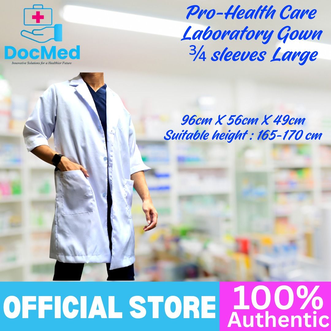 LABORATORY GOWN 3/4 SLEEVES (Category: Health Monitors & Weighing Scales) located in Quezon City. Submitted by staffmarke01383 (Listing ID 1448289523, Image 2). Description: .