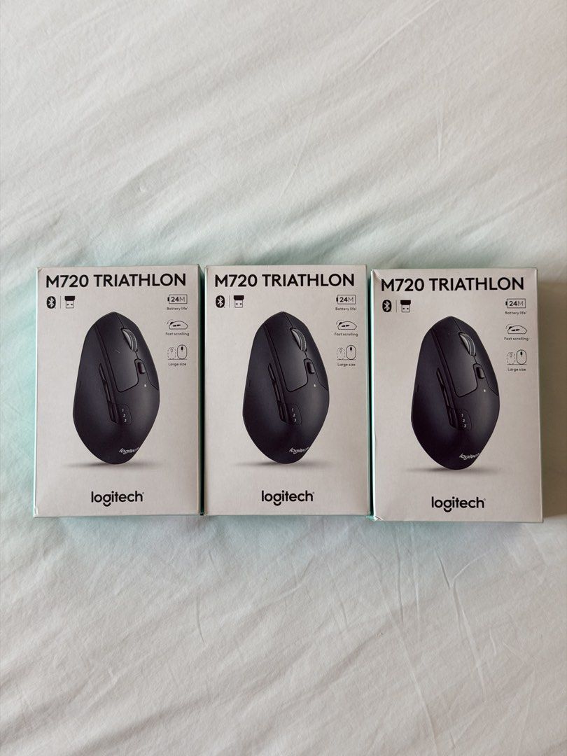 Logitech M720 Triathlon Wireless Mouse