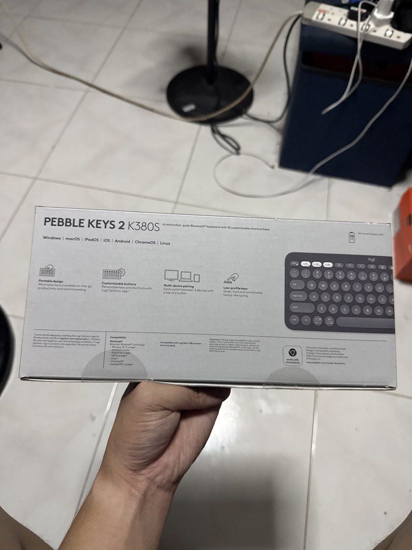 Logitech Pebble Keys 2 K380S Bluetooth Keyboard503796265722859521