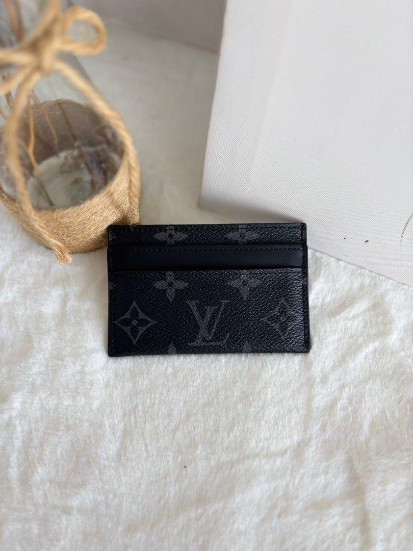 LV double card holder monogram eclipse (Category: Bags & Wallets) located in Kuala Lumpur. Submitted by lebagartisan (Listing ID 1448426208, Image 1). Description: ♥️Preowned LV double card holder monogram eclipse Excellent condition RM990 only‼️ Retail RM1750 ☎️+60129835653 Eunice to purchase.