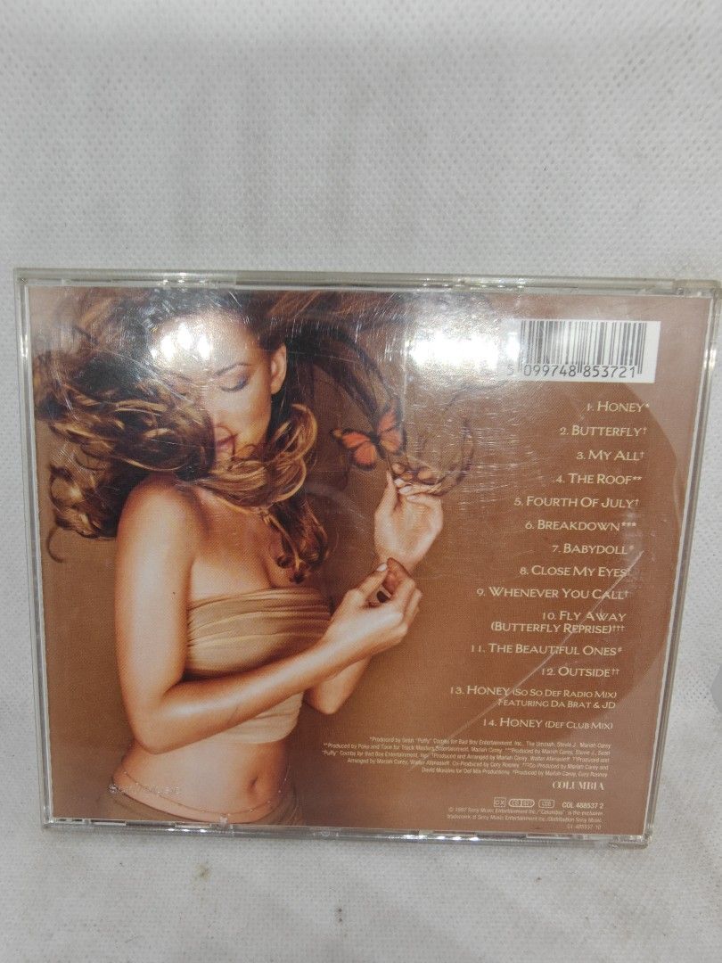 MARIAH CAREY- BUTTERLY + 2 BONUS TRACK (Category: Vinyls) located in Manila. Submitted by musiccdshopnew (Listing ID 1448482202, Image 2). Description: .
