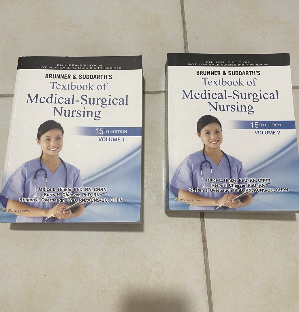 Medical Surgical Nursing Textbook (Category: Textbooks) located in Quezon City. Submitted by foryou.ph (Listing ID 1448348312, Image 1). Description: .