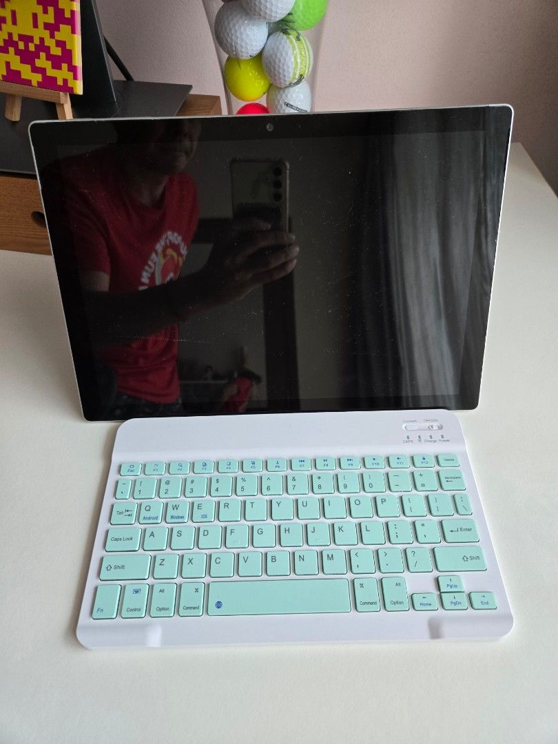 Microsoft Surface Pro 4 Tablet with Keyboard (Category: Laptops & Notebooks) located in Singapore. Submitted by doink (Listing ID 1427648708, Image 1). Description: -Great condtion Microsoft Surface Pro 4 Tablet and charger. -Includes both original (broken) keyboard and MS designer keyboard. -Specs: Intel i5-6300U CPU, 4GB RAM, and 128gb storage. Battery doesn't hold charge but can be changed. .