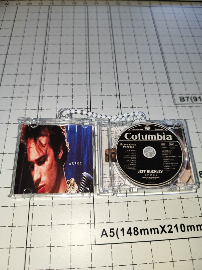 Mini Jeff Buckley: Grace NFC Keychains (Category: CDs & DVDs) located in Caloocan City. Submitted by nfcminicdkeychainsbytin (Listing ID 1448417729, Image 2). Description: - Miniature CD album keychain featuring Jeff Buckley's iconic 'Grace' album. - The CD itself is playable, a unique collectible! - Comes with a stylish beaded strap for easy carrying. - Ideal gift for Jeff Buckley fans or music memorabilia enthusiasts. - Small, portable, and a g