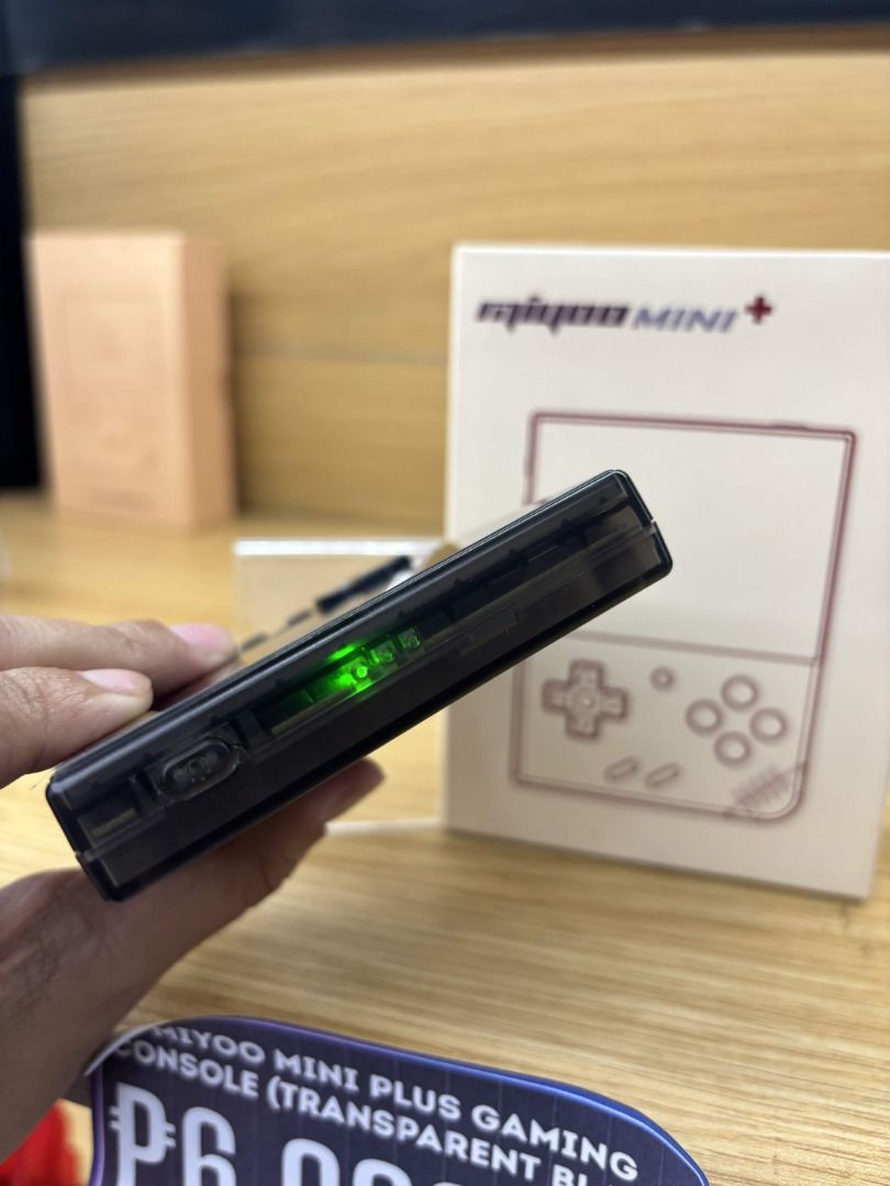 MIYOO MINI PLUS RETRO HANDHELD GAME CONSOLE (Category: Others) located in Manila. Submitted by gigaware (Listing ID 1448321933, Image 2). Description: ON SALE! MIYOO MINI PLUS RETRO HANDHELD GAME CONSOLE 🎮 💥 1,599 ONLY 💯 Original - Limited Stocks Only ✨ Specifications: ▪️ 3.5" IPS Full Viewing Angle Display (640 × 480) ▪️ ARM Cortex-A7 Dual-Core 1.2GHz Processor ▪️ 128MB DDR3 RAM ▪️ 64GB TF/MicroSD Storage (Expandable up to 128GB) ▪️ Linux Ope