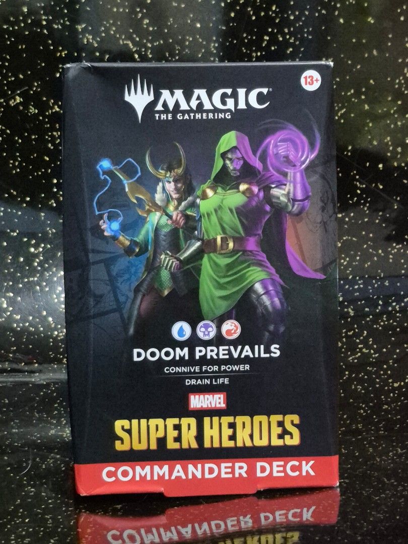 MTG Magic The Gathering Marvel Super Heroes Commander Deck Doom Prevails Precons MSH (Category: Card Packs) located in Pasay City. Submitted by borgy.man (Listing ID 1448402498, Image 1). Description: For sale only Brand New Sealed Meet ups: Glorietta Makati LRT Libertad Station.