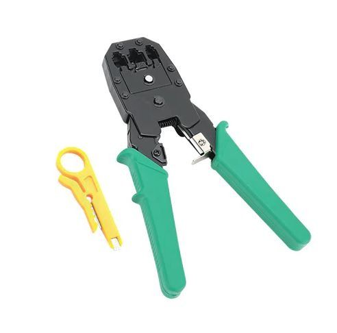 Network Crimping Tool 4P/6P/8P with Wire Stripper (Category: Networking) located in Santa Maria. Submitted by victorioustech (Listing ID 1448289486, Image 3). Description: 🔧 Make your own LAN cables like a pro! Network Crimping Tool 4P/6P/8P with Wire Stripper 💰 PRICE - PHP 130 ✅ 3-in-1 Tool: Crimp, Cut & Strip ✅ Compatible with RJ45, RJ11 & RJ12 Connectors ✅ Supports 8P8C, 6P6C & 4P4C Plugs ✅ Heavy-Duty Carbon Hardened Steel Construction ✅ Com
