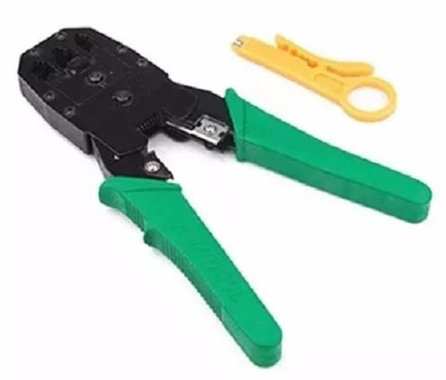 Network Crimping Tool 4P/6P/8P with Wire Stripper (Category: Networking) located in Santa Maria. Submitted by victorioustech (Listing ID 1448289486, Image 2). Description: 🔧 Make your own LAN cables like a pro! Network Crimping Tool 4P/6P/8P with Wire Stripper 💰 PRICE - PHP 130 ✅ 3-in-1 Tool: Crimp, Cut & Strip ✅ Compatible with RJ45, RJ11 & RJ12 Connectors ✅ Supports 8P8C, 6P6C & 4P4C Plugs ✅ Heavy-Duty Carbon Hardened Steel Construction ✅ Com