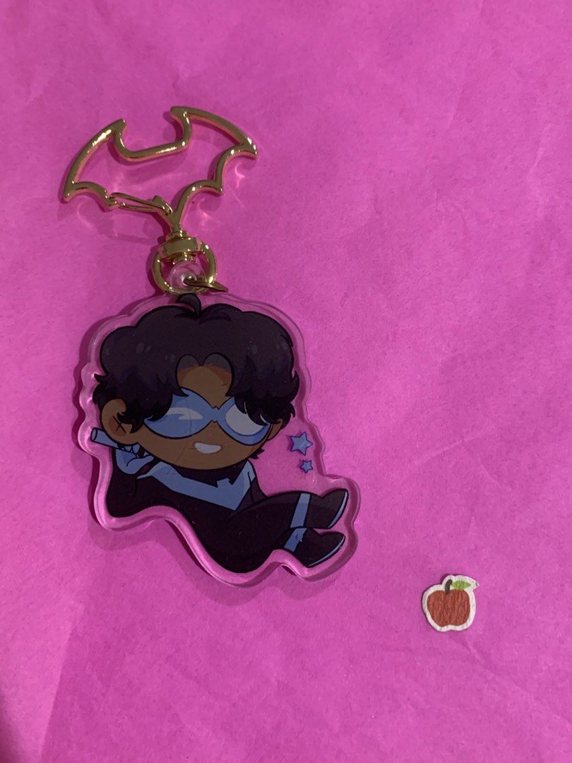Nightwing Acrylic Keychain Fanmerch (Category: Western Merchandise) located in Mandaluyong City. Submitted by applewings814 (Listing ID 1448476013, Image 1). Description: .