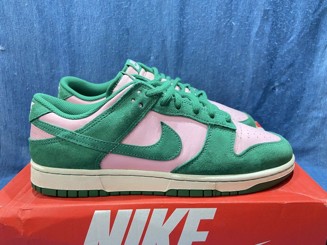 Nike Dunk Low Retro SE Medium Soft Pink/Malachite With Box (Category: Sneakers) located in Cebu City. Submitted by jvlz97 (Listing ID 1448398579, Image 1). Description: Excellent Condition With Box.
