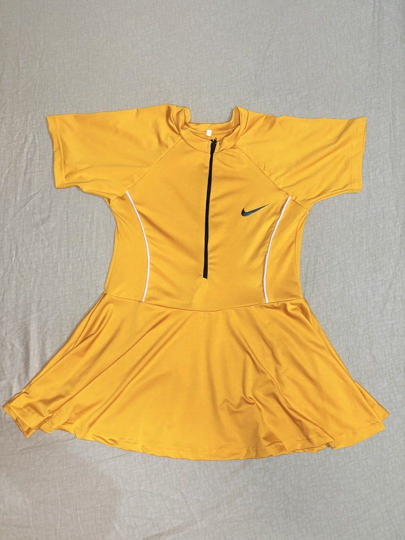 Nike Pickleball Dress (Category: Activewear) located in Polomolok. Submitted by ms_tangled (Listing ID 1448442068, Image 1). Description: Nike Sports Dress Size: Medium (Best for petite small-medium) - stretchable - with black cycling shorts included - no padding - Brand new never been worn - best for pickleball, tennis, badminton PRICE: 350 Issue: not sure of authenticity..