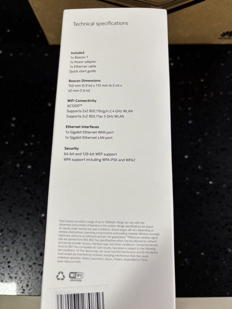 Nokia WiFi Beacon 1 Mesh System503670002995712003