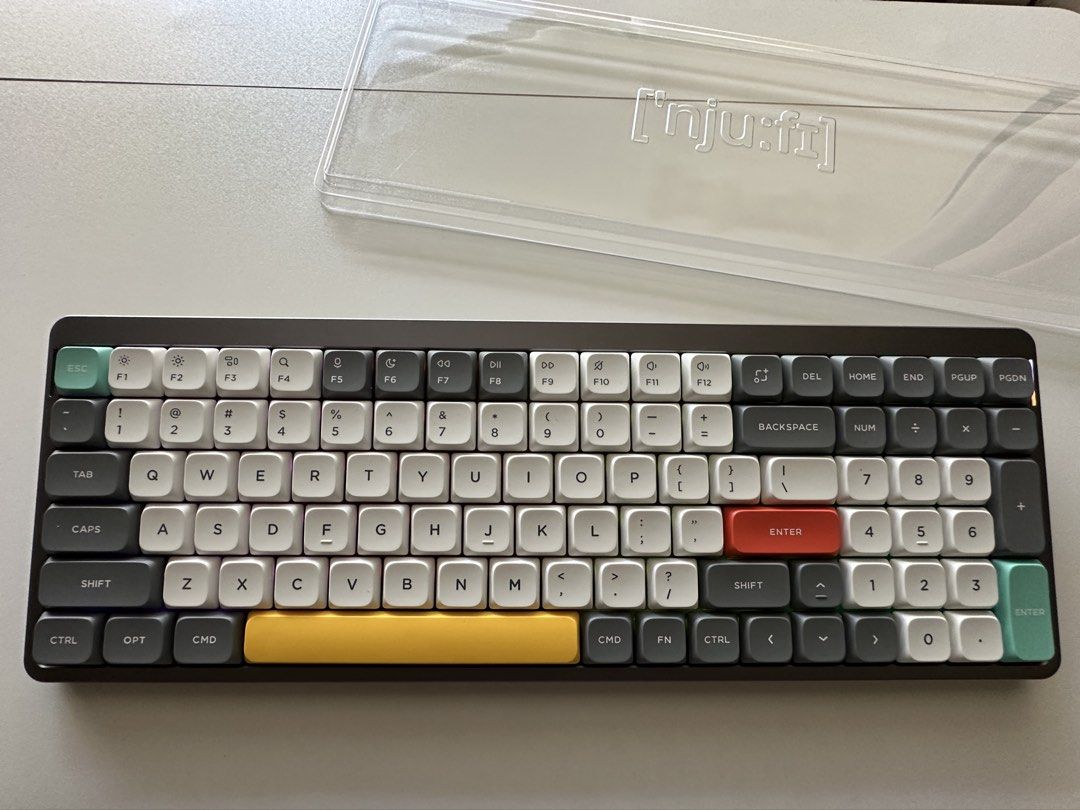 NuPhy Air96 Mechanical Keyboard with cover