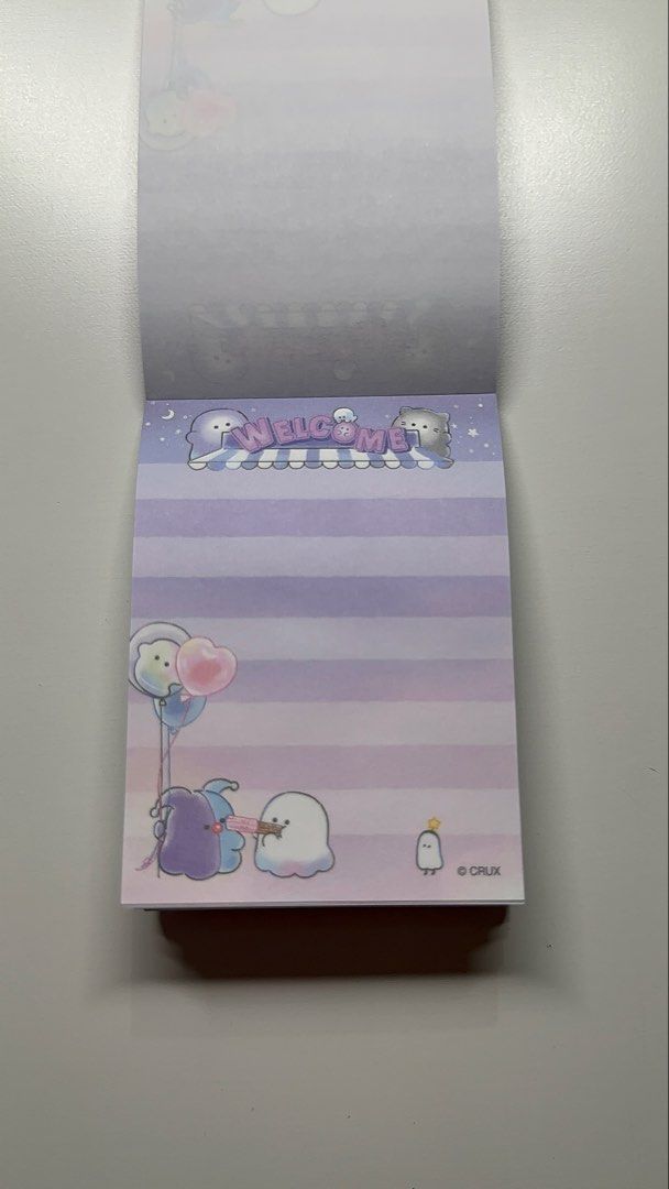 obakenu Cute Ghost Memo Pad Stationery (Category: Stationery & School Supplies) located in Muntinlupa City. Submitted by minmikaela (Listing ID 1448460534, Image 2). Description: .