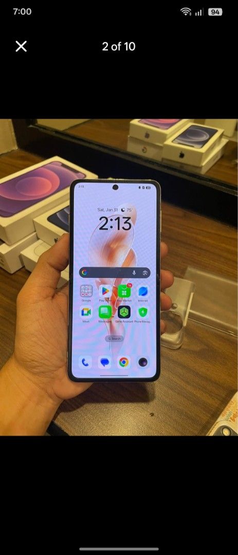Oppo Find N3 Flip 5G w/ ISSUE (Category: OPPO) located in Manila. Submitted by cleverstone-83765c (Listing ID 1448322208, Image 2). Description: OPPO FIND N3 FLIP WITH ISSUE SMALL DEAD PIXELS NEAR SA SELFIE CAMERA! THATS THE ONLY ISSUE KINDLY CHECK IN THE PHOTOS THANKS! UNIT AND CASE ONLY.