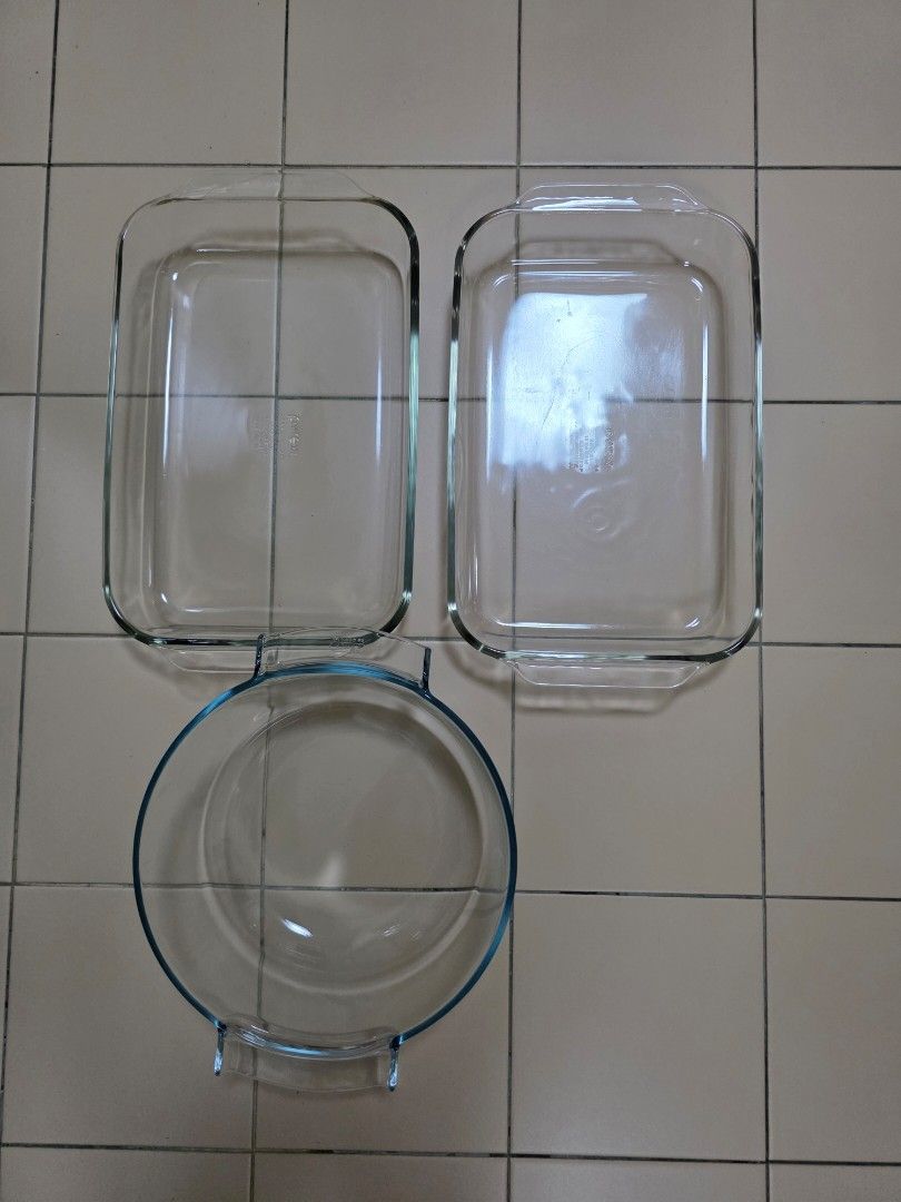 Pyrex - Rectangular and Round