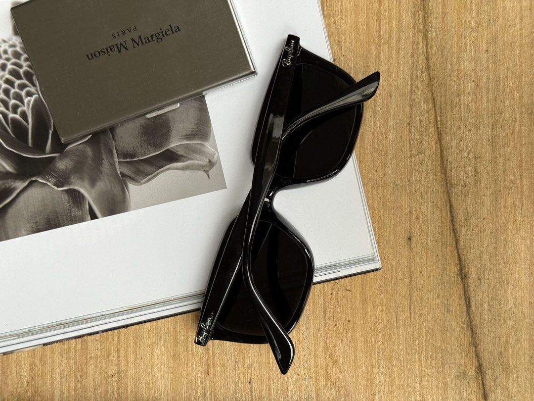 RAY-BAN (Category: Luxury Accessories) located in Angeles City. Submitted by secondluxph (Listing ID 1448308767, Image 3). Description: -RAY-BAN RB4439D -POLISHED PROPIONATE FRAME -DARK GRAY LENSES -PRISTINE CONDITION -NO FLAWS, FITTED ONLY.
